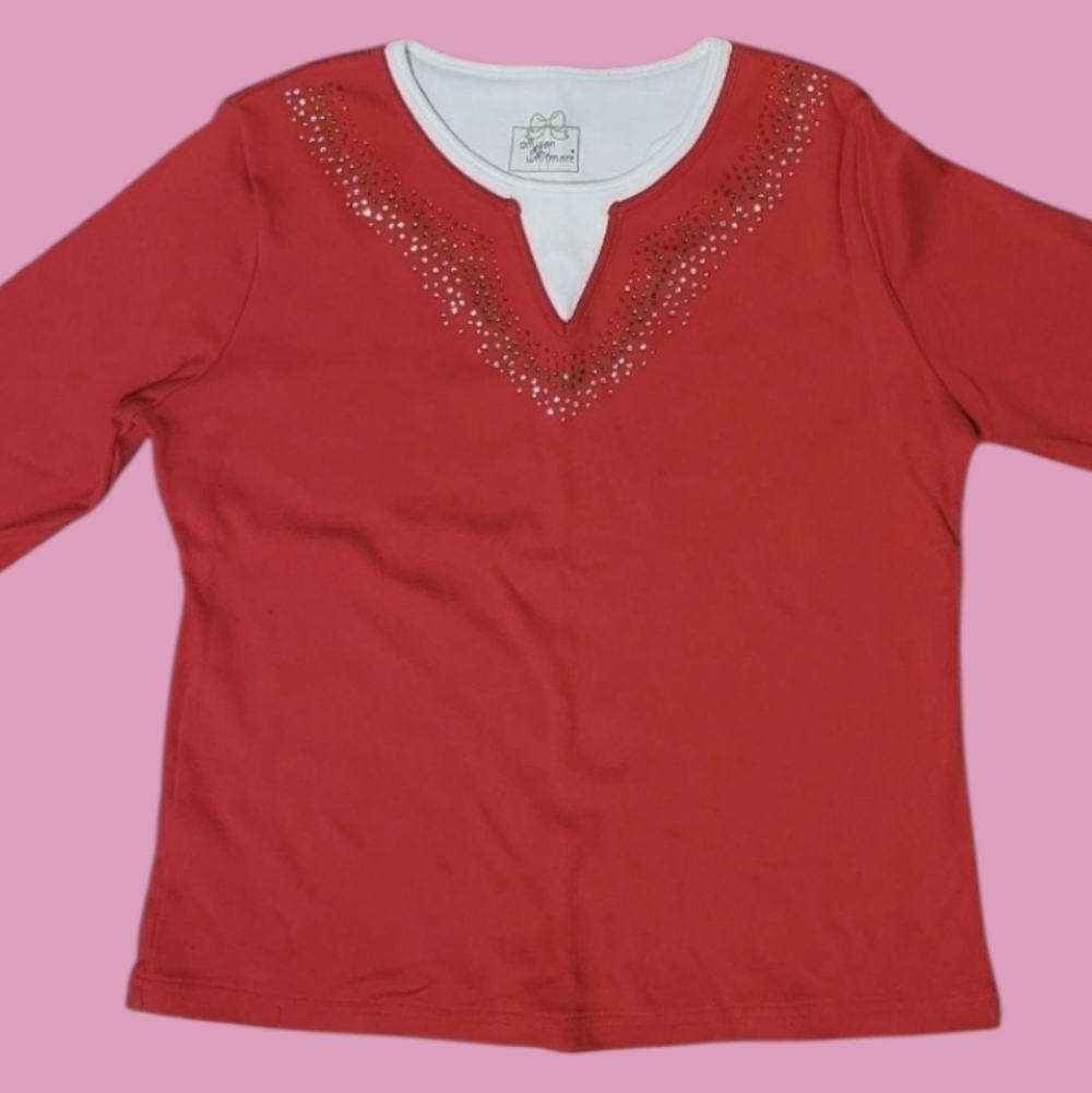 Allyson Whitmore PM, 20in across chest, 21.5in from shoulder to hem